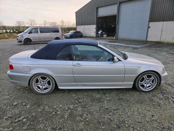 BMW 3-Series Convertible, Petrol, 2005, Silver