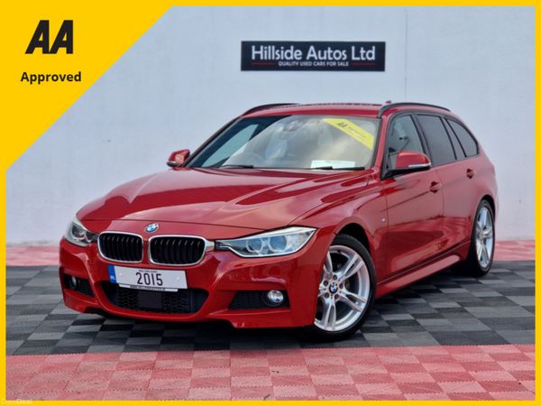 BMW 3-Series Estate, Diesel, 2015, Red
