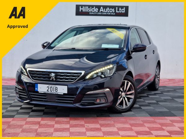 Peugeot 308 Hatchback, Diesel, 2018, Blue