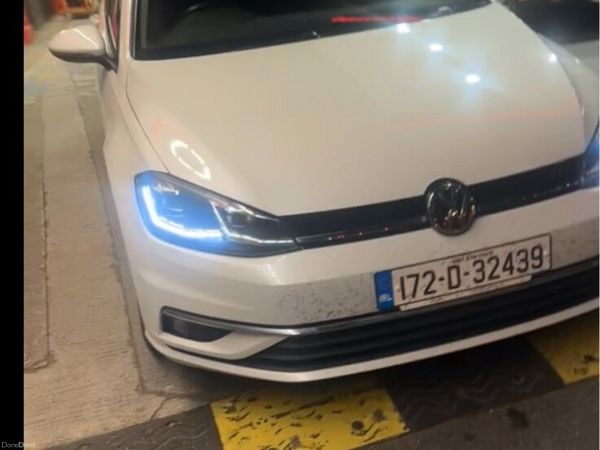 Volkswagen Golf Hatchback, Petrol, 2017, White