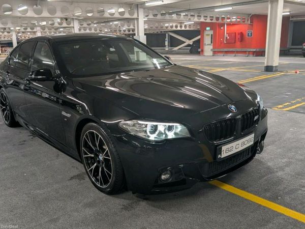 BMW 5-Series Saloon, Diesel, 2016, Black
