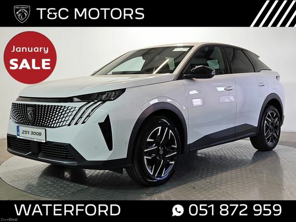 Peugeot 3008 MPV, Petrol, 2025, White