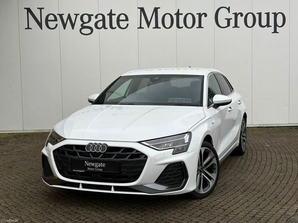 Audi A3 Hatchback, Petrol Plug-in Hybrid, 2025, White