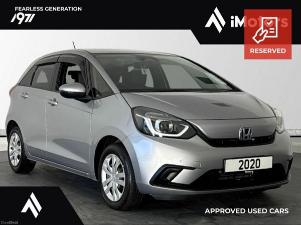 Honda Fit Hatchback, Petrol Hybrid, 2020, Silver