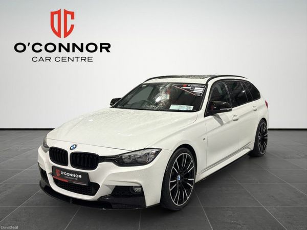 BMW 3-Series Estate, Petrol, 2016, White