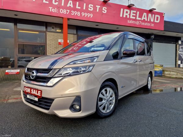 Nissan Serena MPV, Petrol Hybrid, 2017, Beige