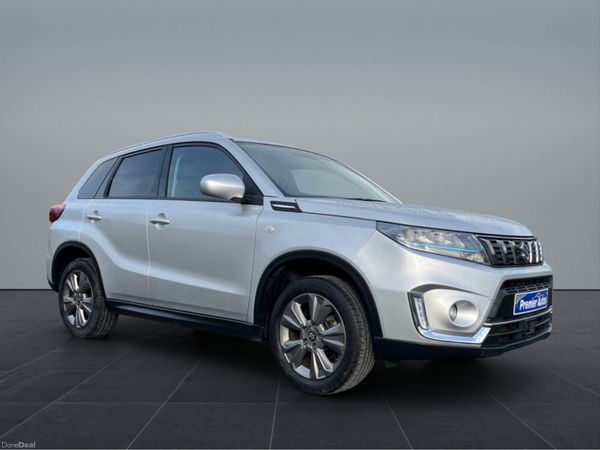 Suzuki Vitara Hatchback, Petrol Hybrid, 2021, Silver