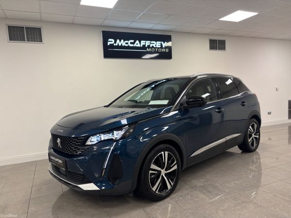 Peugeot 3008 SUV, Petrol Hybrid, 2021, Blue
