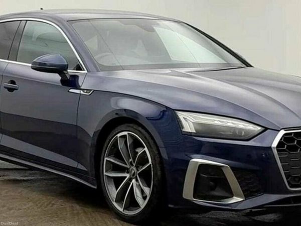 Audi A5 Hatchback, Diesel Hybrid, 2022, Blue