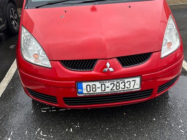 Mitsubishi Colt Hatchback, Petrol, 2008, Red