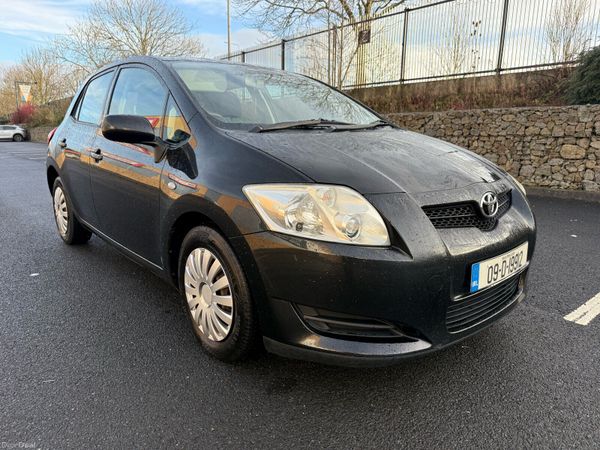 Toyota Auris Hatchback, Petrol, 2009, Black