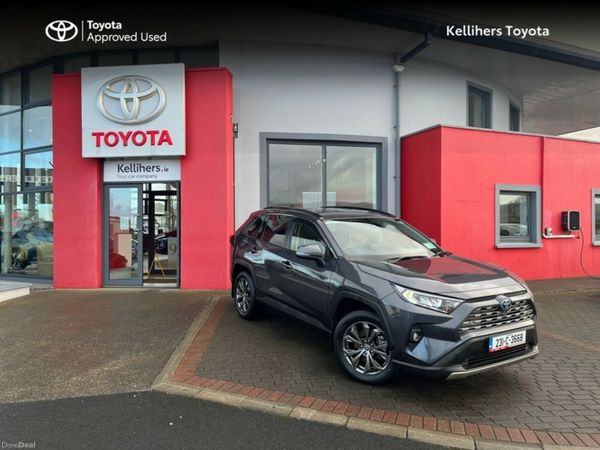 Toyota RAV4 SUV, Petrol Hybrid, 2023, Grey