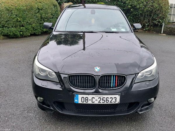 BMW 5-Series Saloon, Diesel, 2008, Black