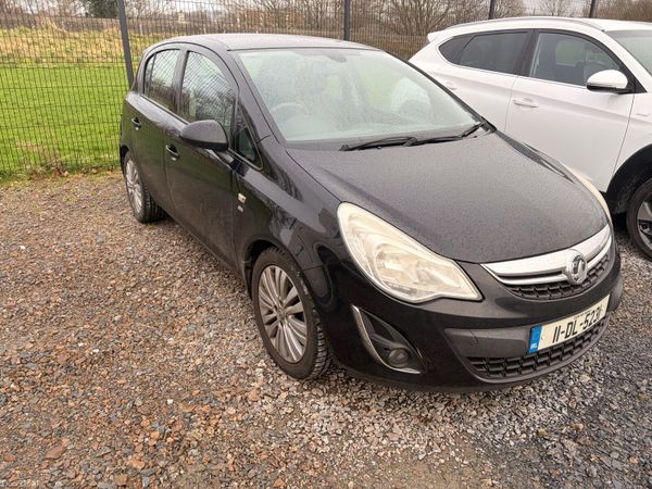 Vauxhall Corsa Hatchback, Petrol, 2011, Black