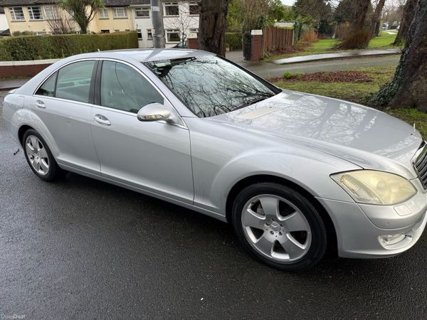 Mercedes-Benz S-Class Saloon, Petrol, 2007, Silver