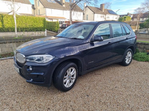 BMW X5 SUV, Petrol Plug-in Hybrid, 2016, Blue