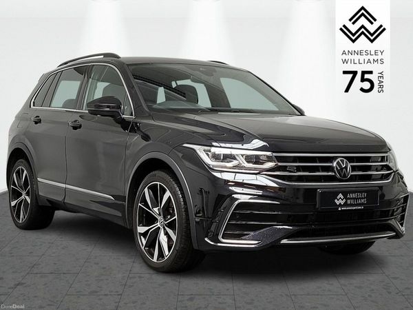 Volkswagen Tiguan SUV, Petrol Plug-in Hybrid, 2023, Black
