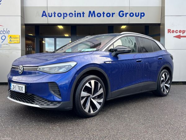 Volkswagen ID.4 SUV, Electric, 2021, Blue