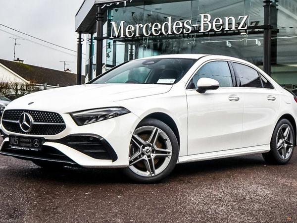 Mercedes-Benz A-Class Saloon, Petrol Plug-in Hybrid, 2025, White