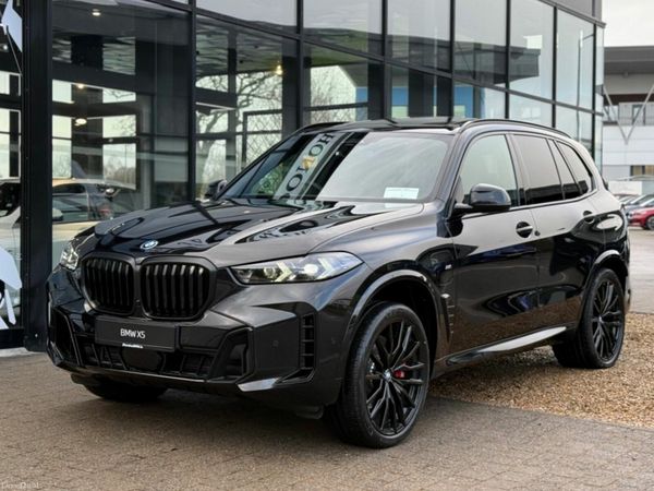 BMW X5 SUV, Petrol Plug-in Hybrid, 2026, Black