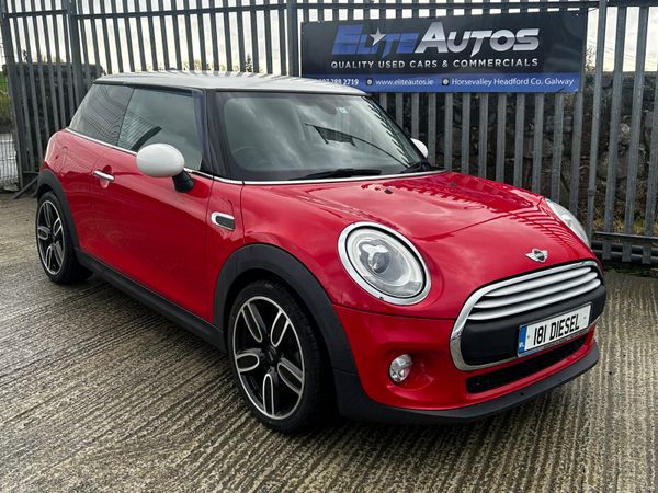 Mini Cooper Hatchback, Diesel, 2018, Red