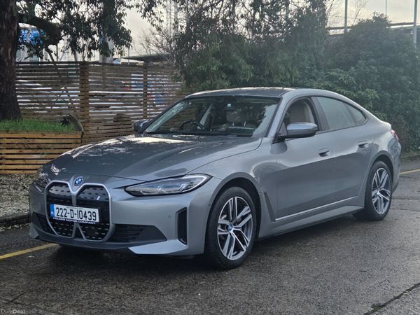 BMW i4 Saloon, Electric, 2022, Grey