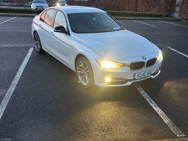 BMW 3-Series Saloon, Diesel, 2015, White