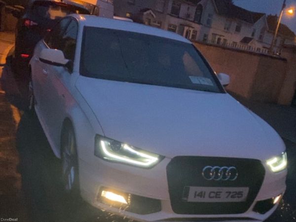 Audi A4 Saloon, Diesel, 2014, White
