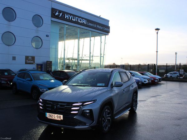 Hyundai Tucson SUV, Petrol Hybrid, 2024, Grey