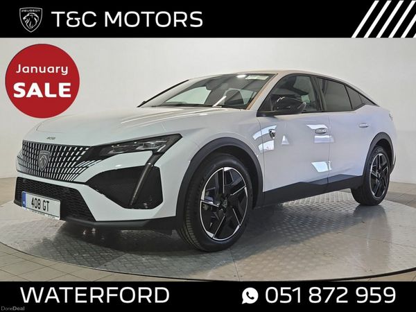 Peugeot 408 Hatchback, Petrol, 2023, White