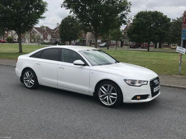Audi A6 Saloon, Diesel, 2012, White