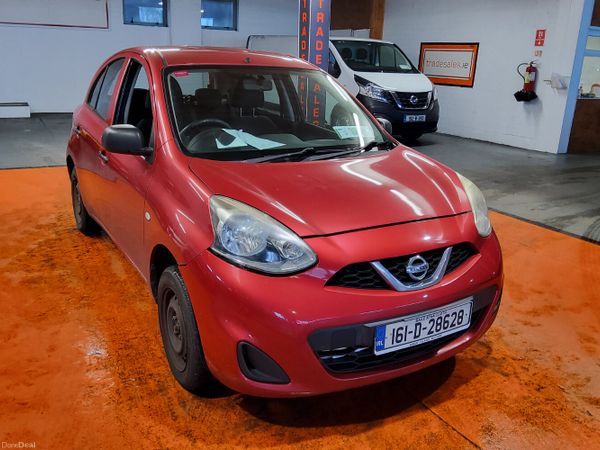 Nissan Micra Hatchback, Petrol, 2016, Red