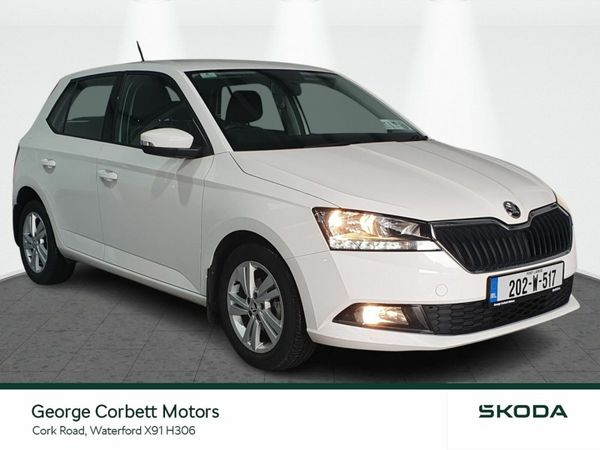 Skoda Fabia Hatchback, Petrol, 2020, White