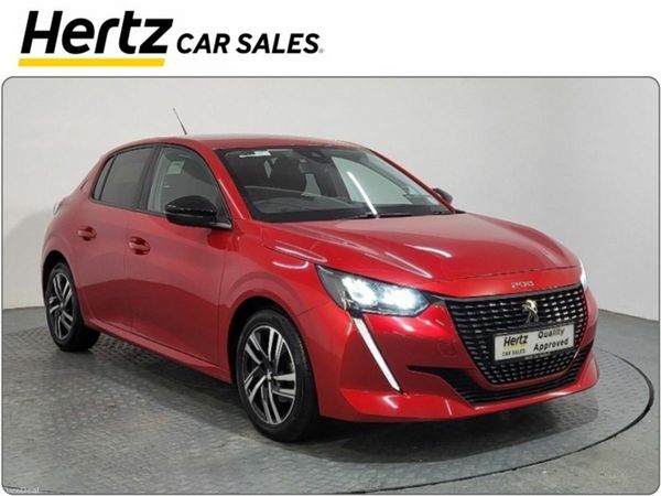 Peugeot 208 Hatchback, Petrol, 2023, Red
