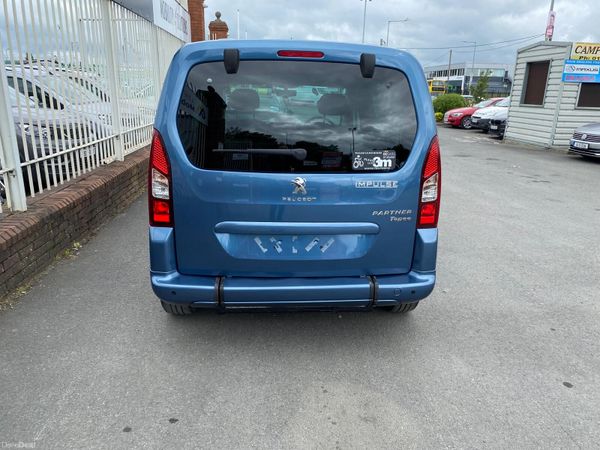 Peugeot Partner MPV, Diesel, 2018, Blue