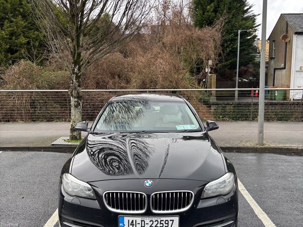 BMW 5-Series Saloon, Diesel, 2014, Black