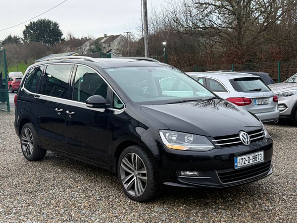 Volkswagen Sharan MPV, Diesel, 2017, Black