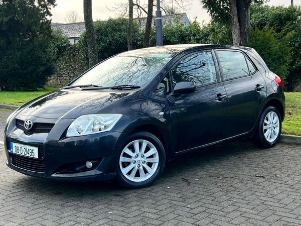 Toyota Auris Hatchback, Petrol, 2008, Black