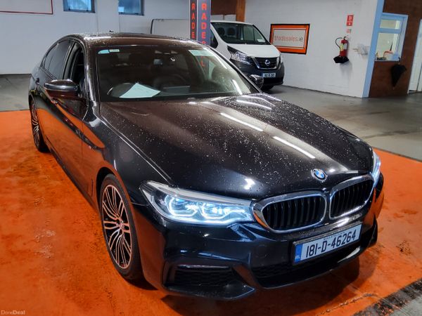 BMW 5-Series Saloon, Diesel, 2018, Black