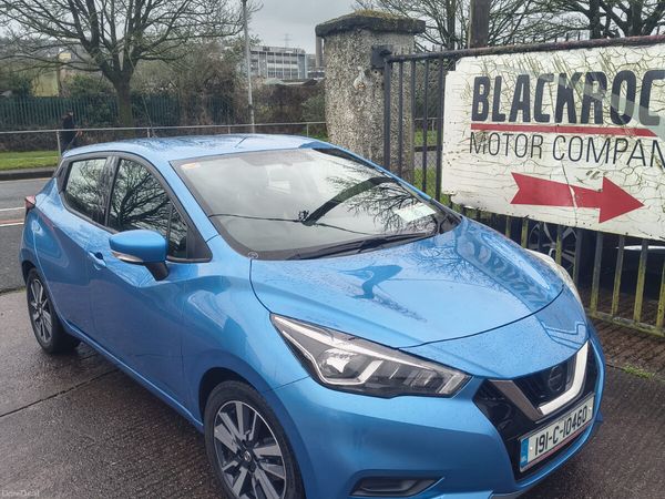 Nissan Micra Hatchback, Petrol, 2019, Blue