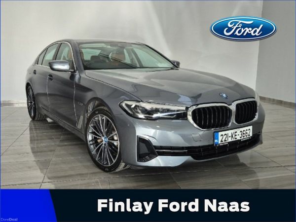 BMW 5-Series Saloon, Petrol Plug-in Hybrid, 2022, Grey