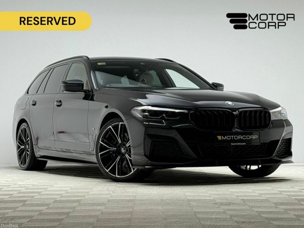 BMW 5-Series Saloon, Petrol Plug-in Hybrid, 2020, Black