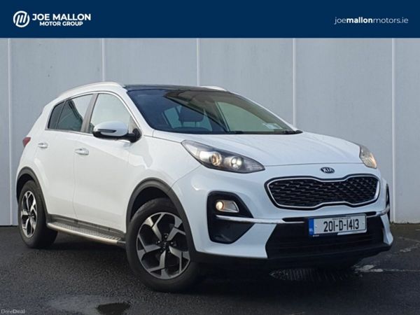 Kia Sportage SUV, Diesel Hybrid, 2020, White