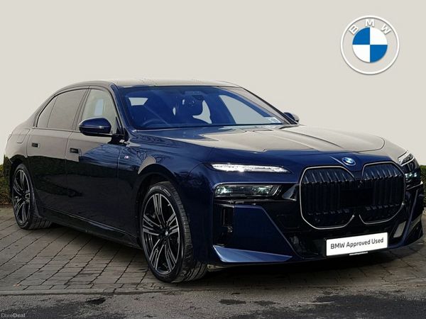 BMW 7-Series Saloon, Petrol Plug-in Hybrid, 2024, Blue