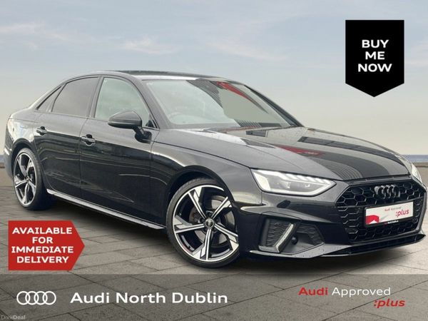 Audi A4 Saloon, Diesel, 2022, Black