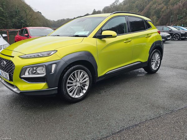 Hyundai KONA MPV, Petrol, 2019, Green