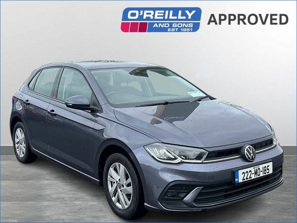 Volkswagen Polo Hatchback, Petrol, 2022, Grey