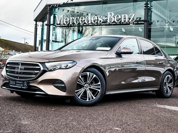 Mercedes-Benz E-Class Saloon, Diesel Hybrid, 2024, Brown