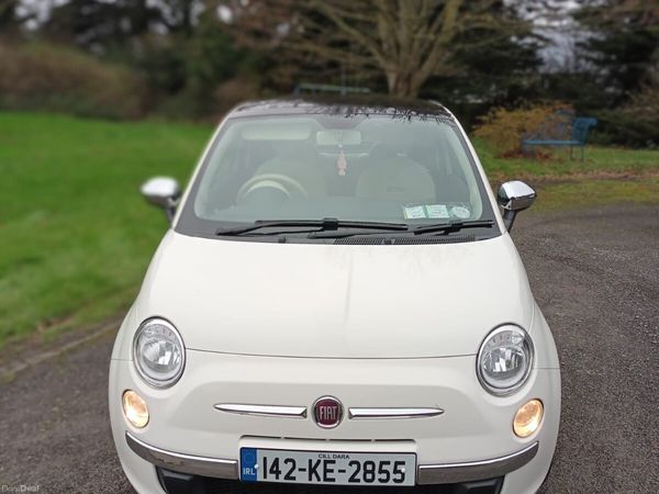 Fiat 500 Hatchback, Petrol, 2014, White