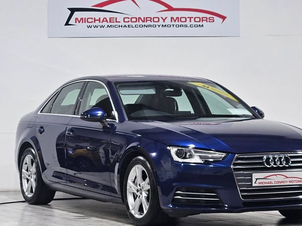 Audi A4 Saloon, Diesel, 2018, Blue